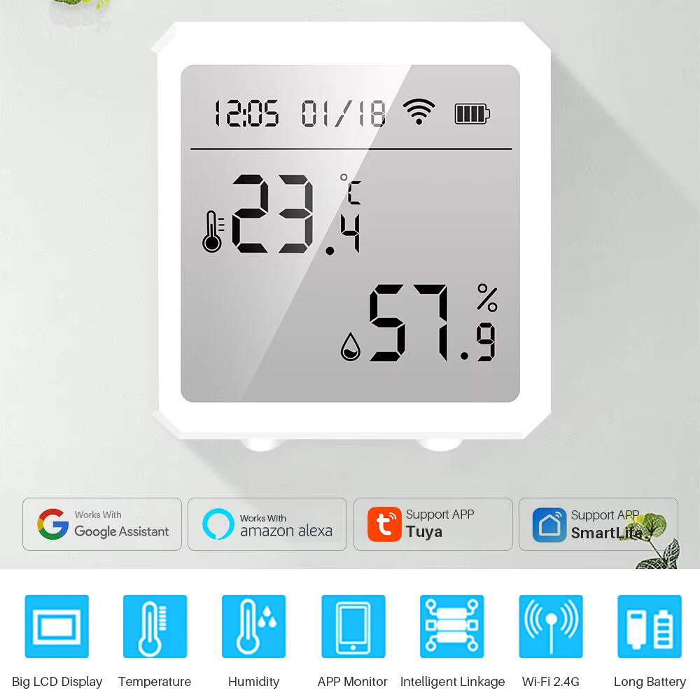 Elivco Smart WiFi Temperature & Humidity Sensor